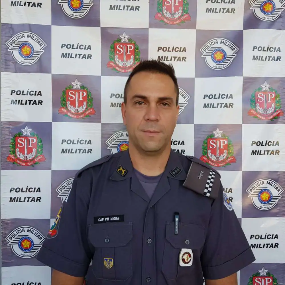 Capitão PM Nigra assumiu comando da 4ª Cia. PM de Leme 1 Capitão Nigra I 1