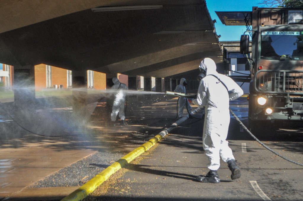 Batalhão de Defesa Química, Biológica, Radiológica e Nuclear agiu na AFA