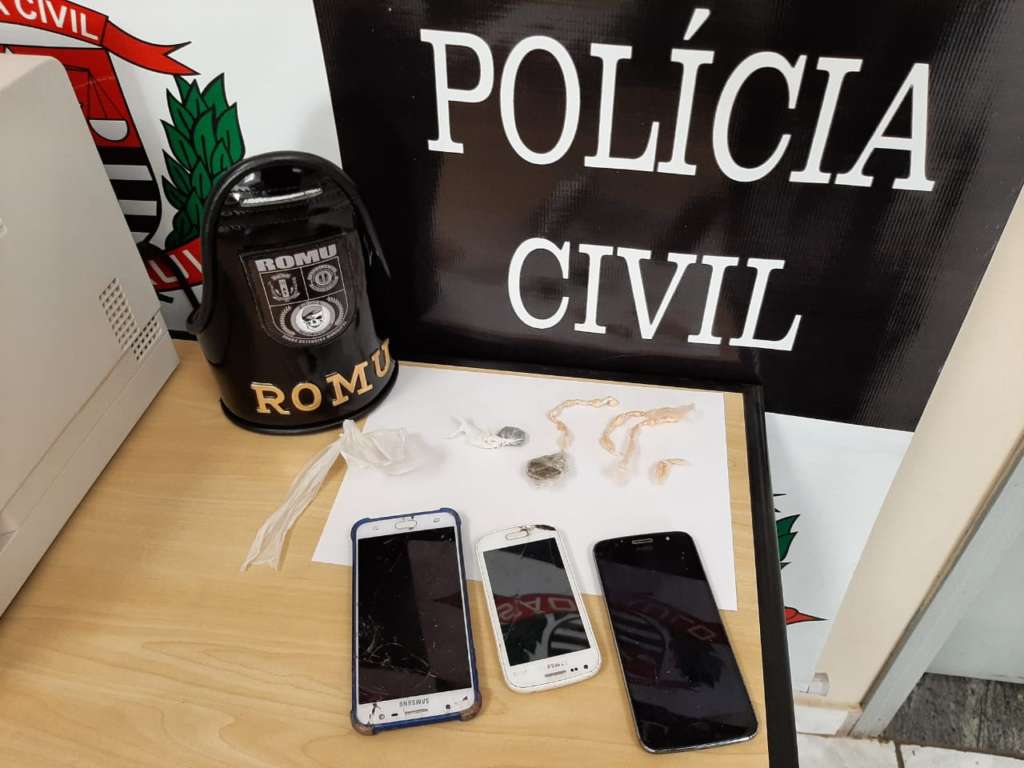 Mulher é presa em Pirassununga pela PCJ e GCM por suspeita de envolvimento com o tráfico 2 PCGCM 2 2