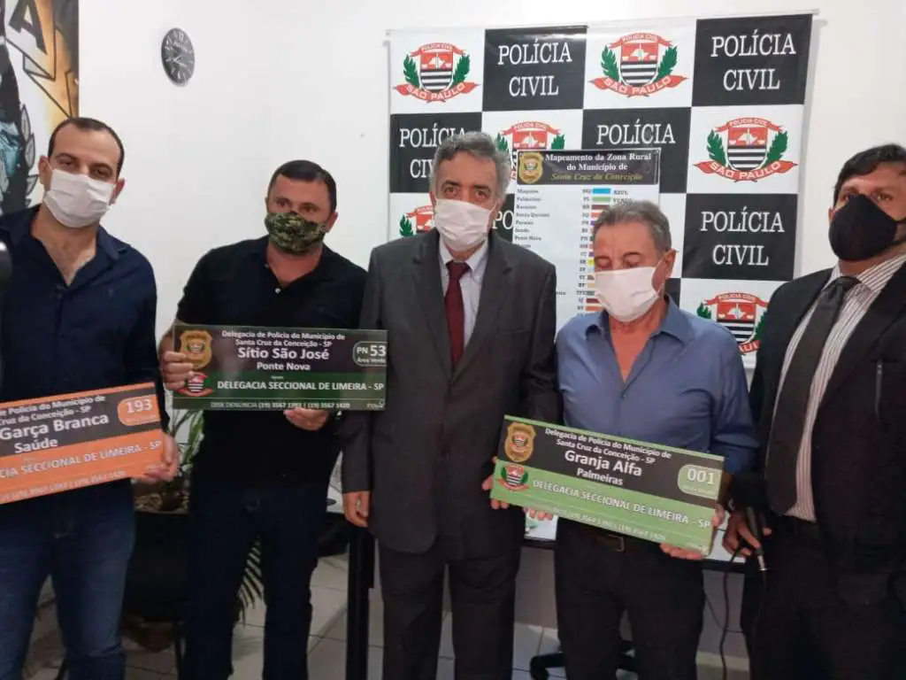 PCJ de S.C. da Conceição finalizou Projeto de identificação da zona rural 7 SC 5