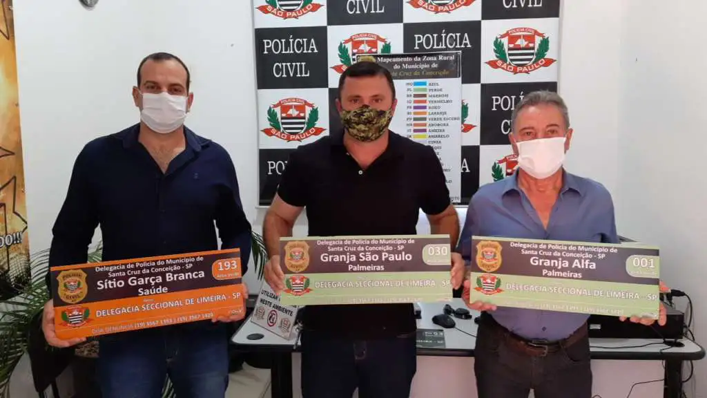 PCJ de S.C. da Conceição finalizou Projeto de identificação da zona rural 2 SC 7