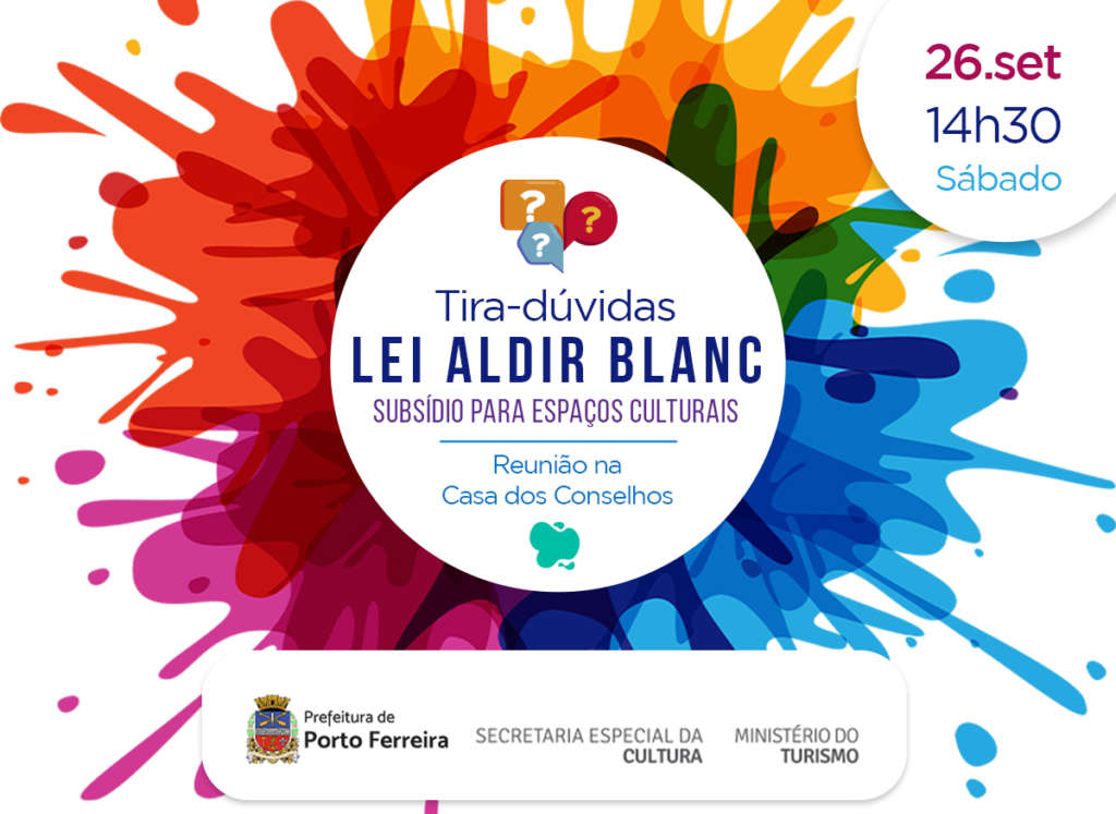 Tira duvidas Lei Aldir Blanc Site