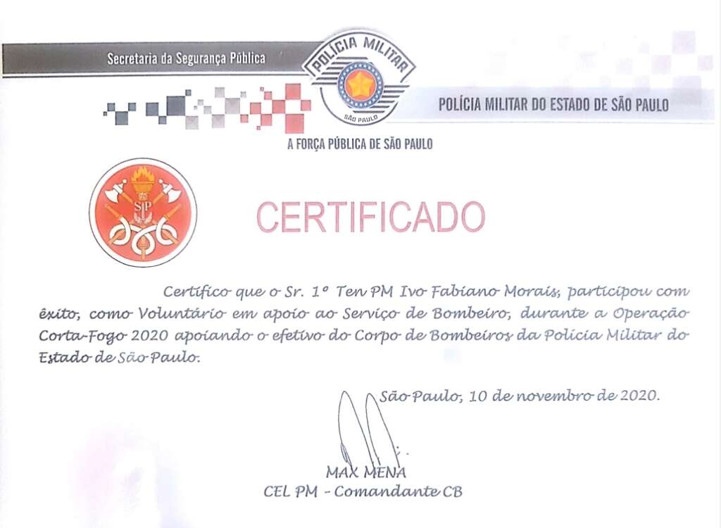 Solenidade do fim da “Operação Corta-Fogo” em São João da Boa Vista Solenidade do fim da “Operação Corta-Fogo” em São João da Boa Vista