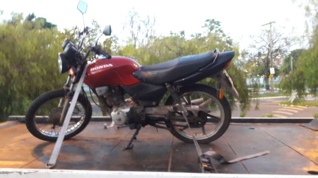 PM de Araras recupera motocicleta furtada