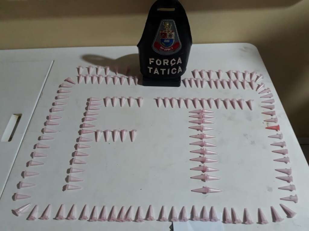 Força Tática de Leme prende suspeito que tinha em sua casa 150 eppendorf’s com cocaína 1 DROGA LEME 3