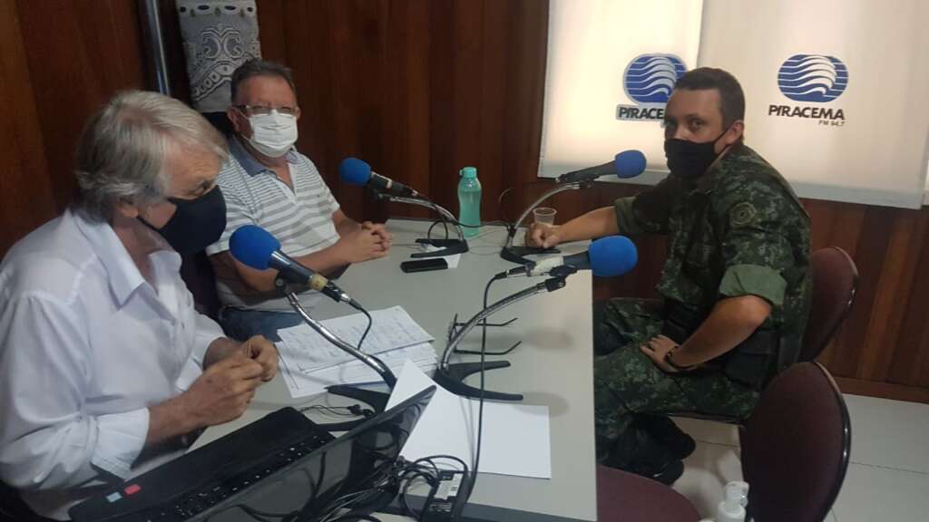 Polícia Militar Ambiental rádio Piracema