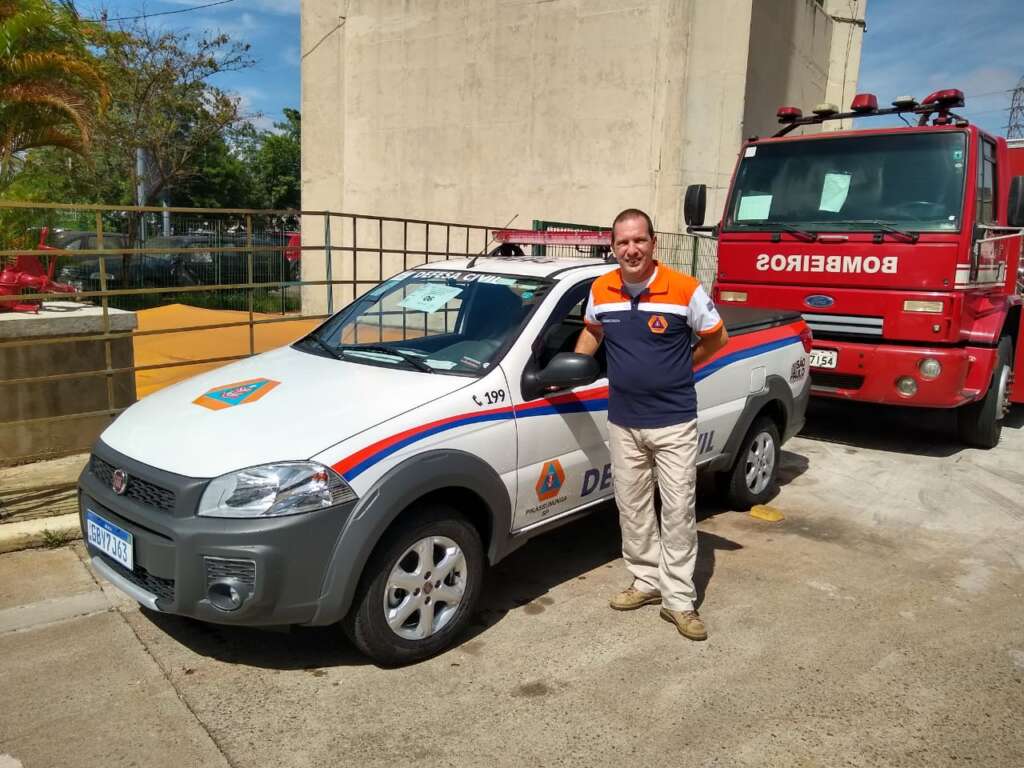Deputado Estadual Tenente Coimbra conquistou veículo e equipamentos para a Defesa Civil
