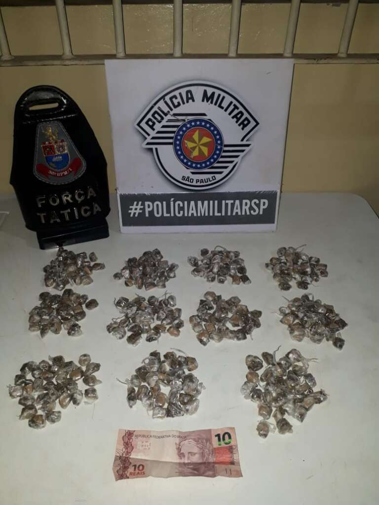 Ajuda nada desejada. Força Tática da PM de Leme prende homem por suposto tráfico 2 LEME TRAFICO