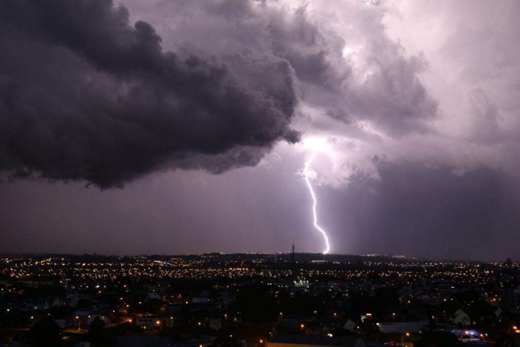 Alerta para temporais no estado de São Paulo nos próximos dias