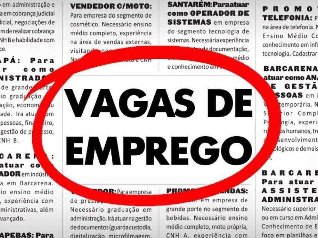 Vaga de Emprego Pirassununga e Região