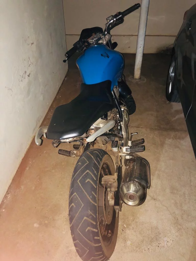 PM de Leme. Adolescentes, drogas, furto e encontro de moto roubada 5 ATO LEME MOTO 4