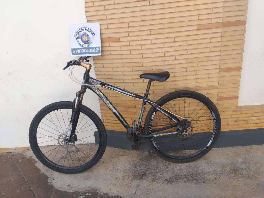 Força Tática da PM de Leme detém suspeito de comprar bicicleta furtada