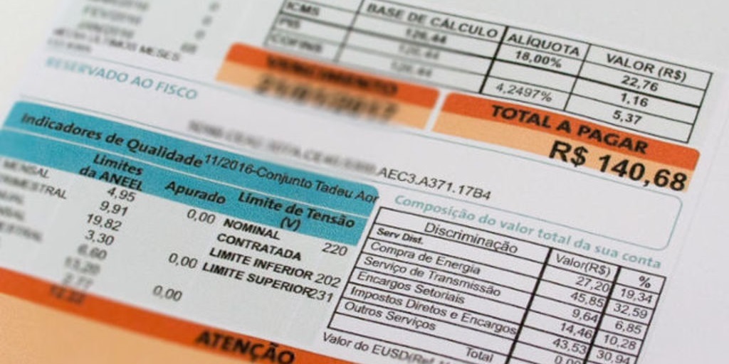 Aneel anunciou que contas de luz ficarão mais caras em maio