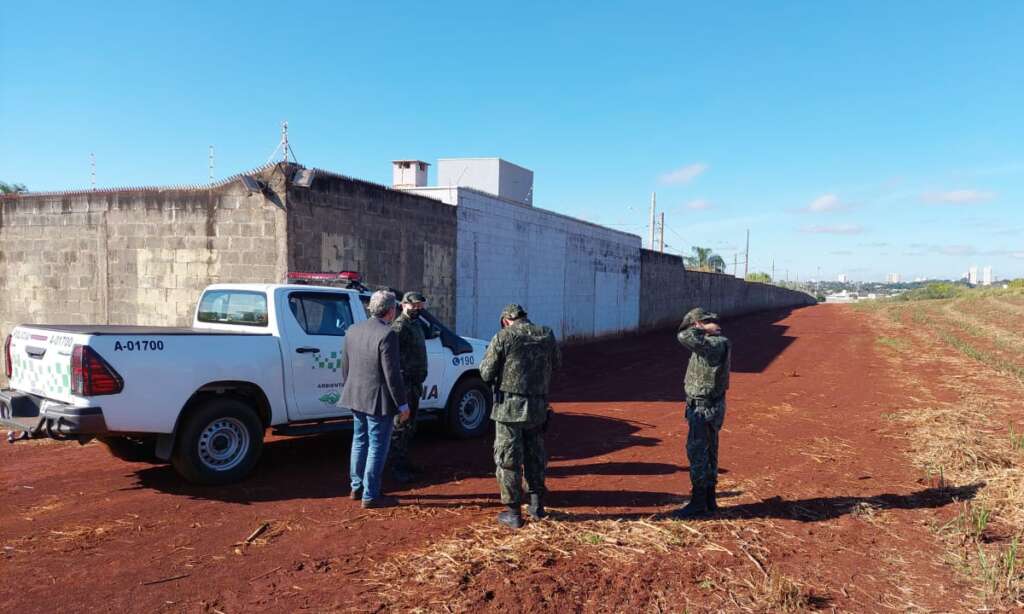 Capitão PM Ilgges do comando da 7ª Cia. PMAmb participa ativamente da Operação Hurucan II