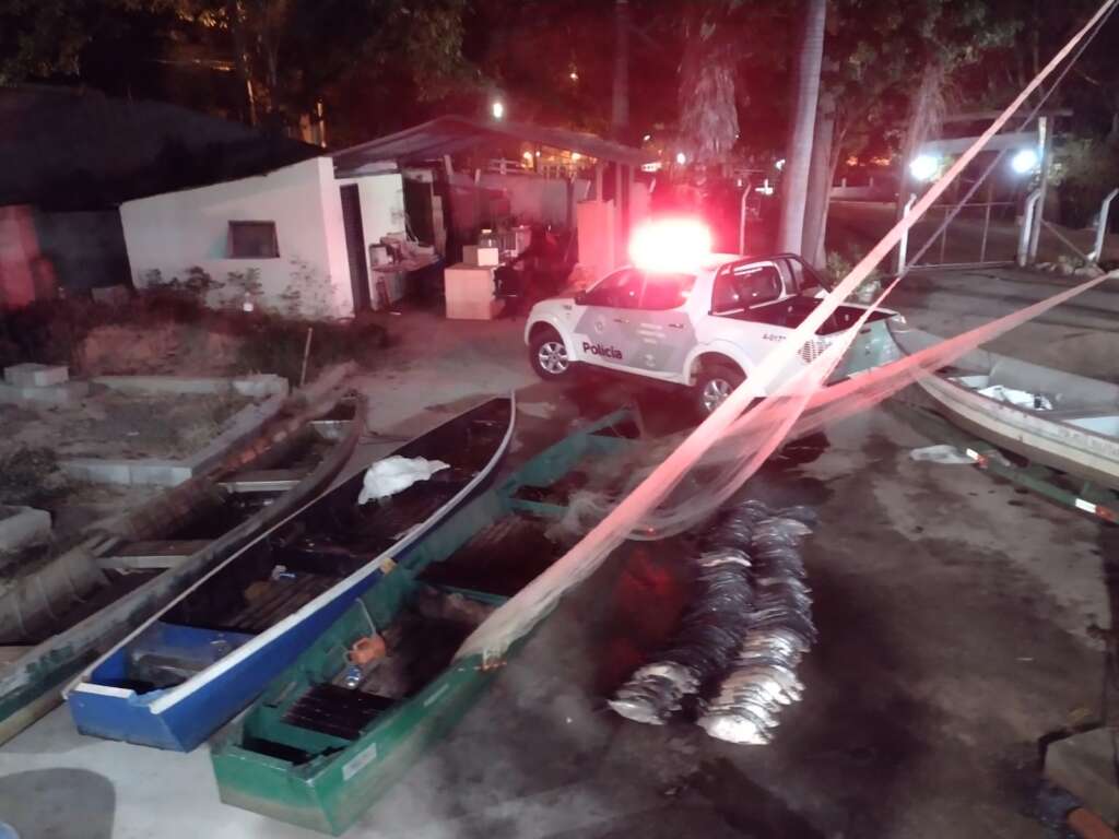 PM Ambiental apreende 250kg de pescados durante ação no rio Mogi Guaçu em Pirassununga 2 P 4