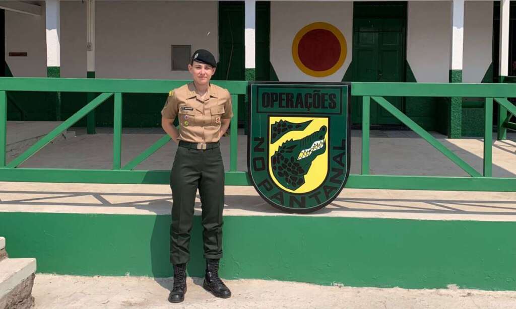 Pirassununguense é a 3ª mulher do Exército Brasileiro em concluir Operação no Pantanal