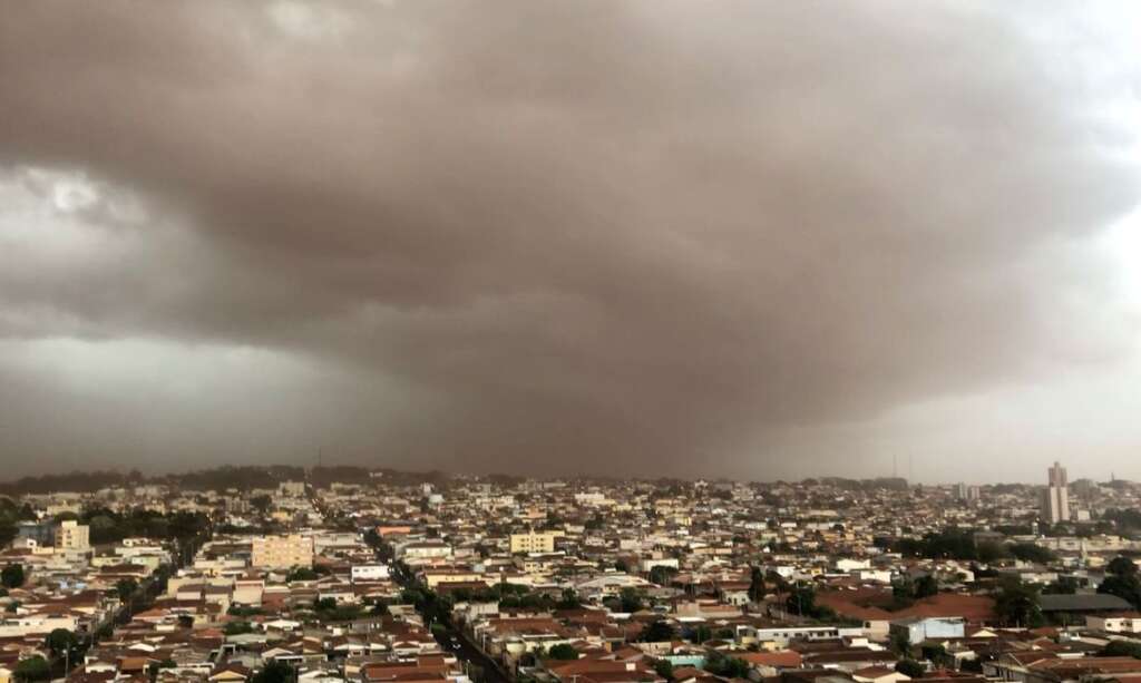 Interior de São Paulo registrar nova tempestade de areia