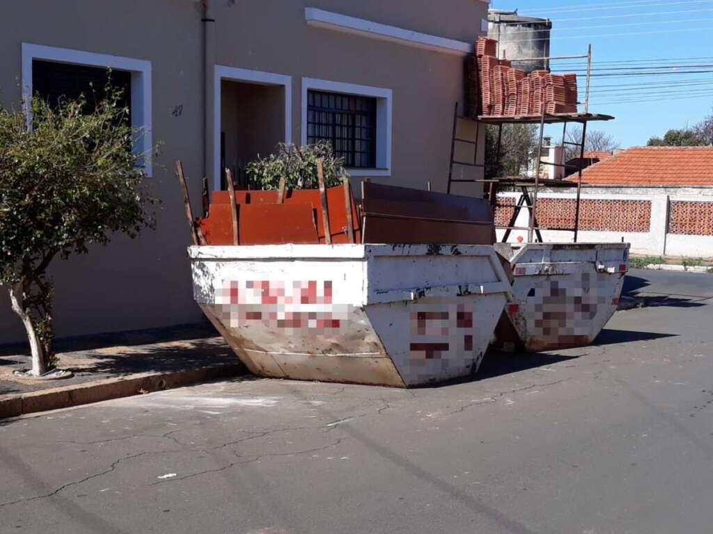 Vergonha. Empresários do transporte de “caçambas” aplicam regras por Lei Municipal não ser sancionada 1 C 4
