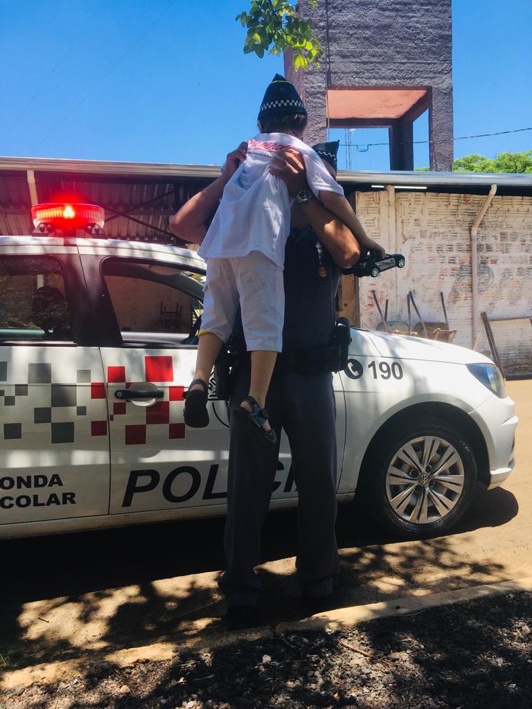 Menino realiza sonho em comemorar aniversário com policiais militares 3 WhatsApp Image 2021 11 22 at 15.02.48