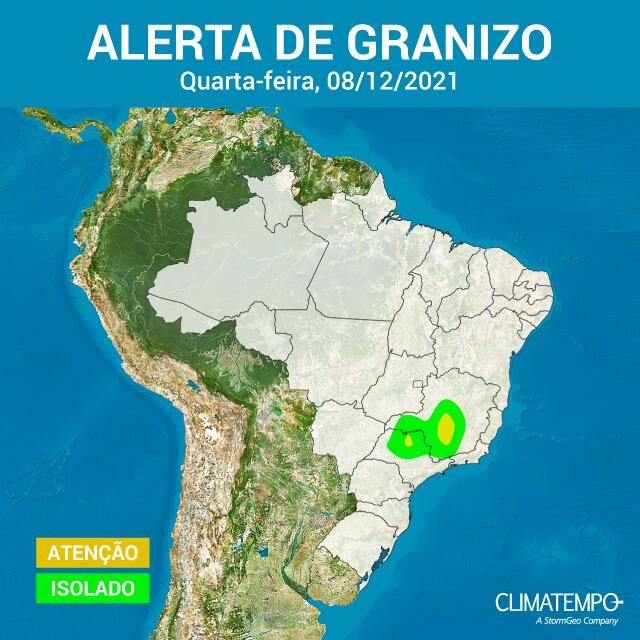 alerta de granizo sudeste