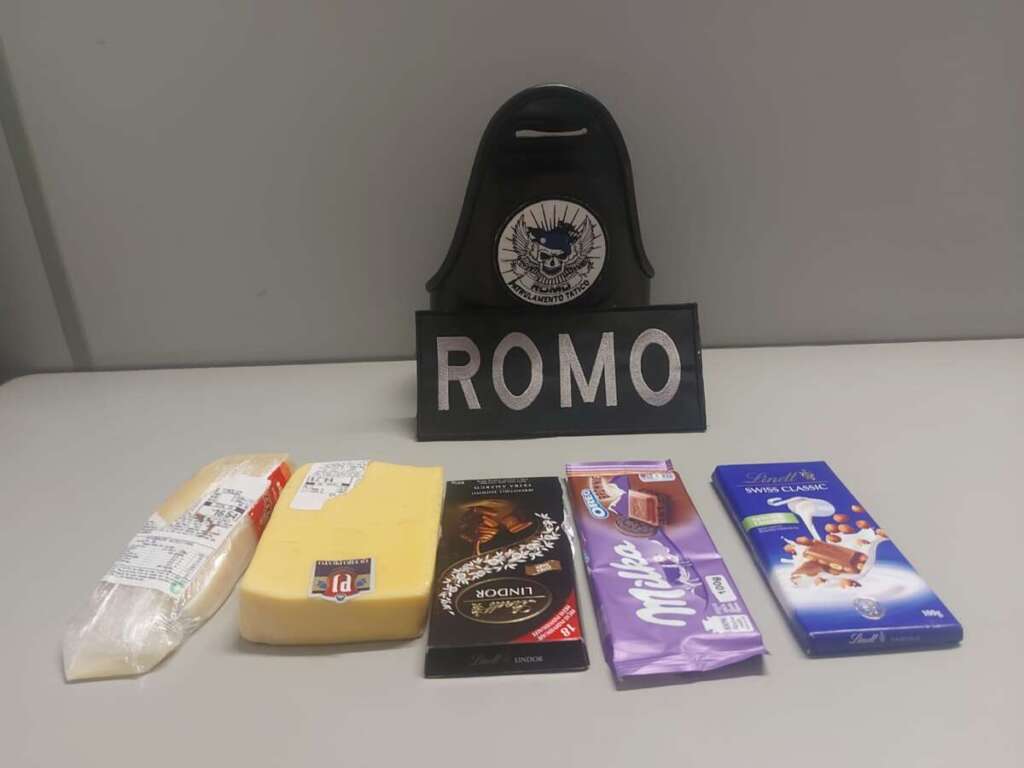 Homem é preso por GCMs da ROMO após furtar produtos em estabelecimentos comercias