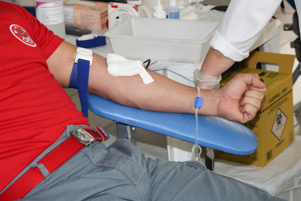 Primeira etapa do calendario de doacao de sangue arrecadou 112 bolsas 2