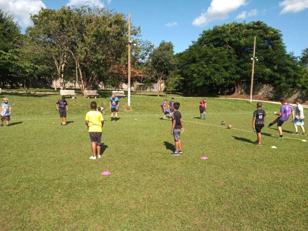 Após dois anos devido ao Covid-19, atividades do Projeto Social (futebol) é reiniciado pela Polícia Militar 3 FUTE 3