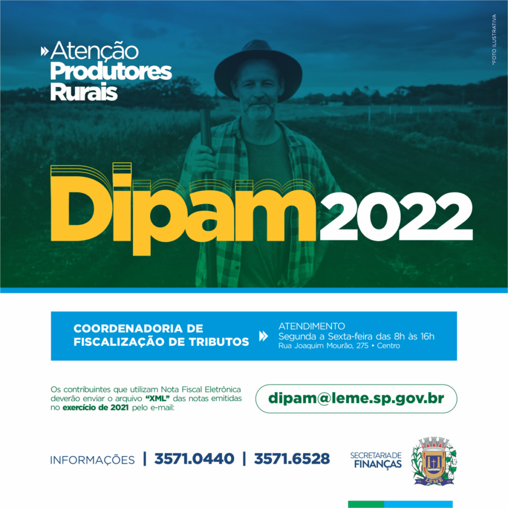 Secretaria de Financas informa produtores rurais sobre o DIPAM A 1