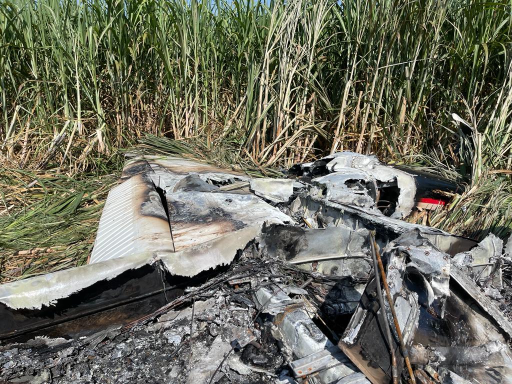 Aeronave que teria pousado em canavial poderia estar transportando drogas 3 aviao 5