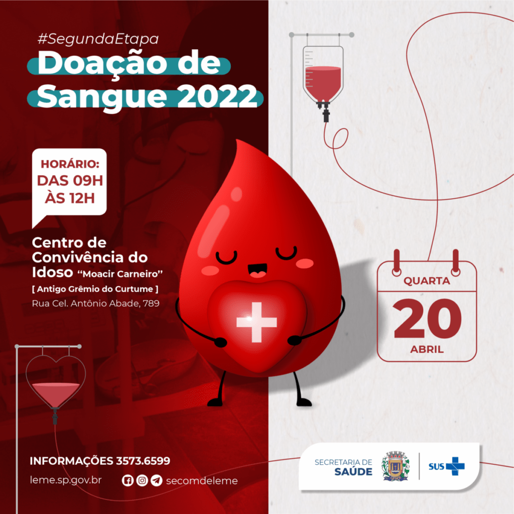 Etec desenvolve app Doe-se para estimular a doação de sangue