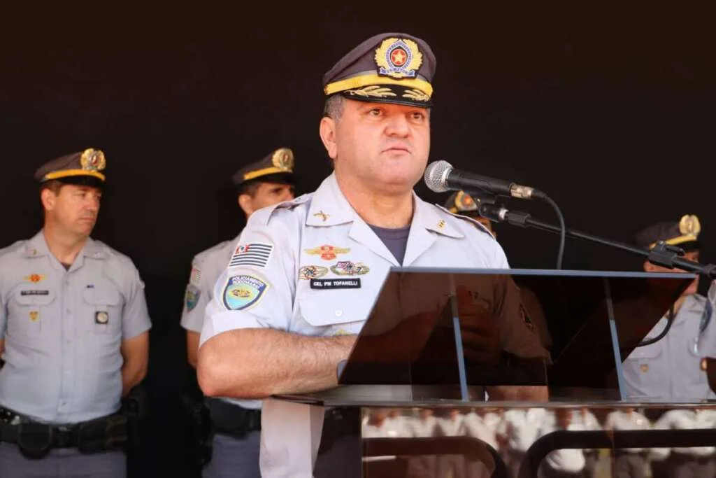 O pirassununguense Coronel PM Tofanelli assumiu o comando do CPRv 1 Tofanelli 1