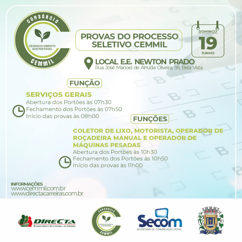 Processo-Seletivo-CEMMIL-divulgacao-dos-locais-e-data-da-prova