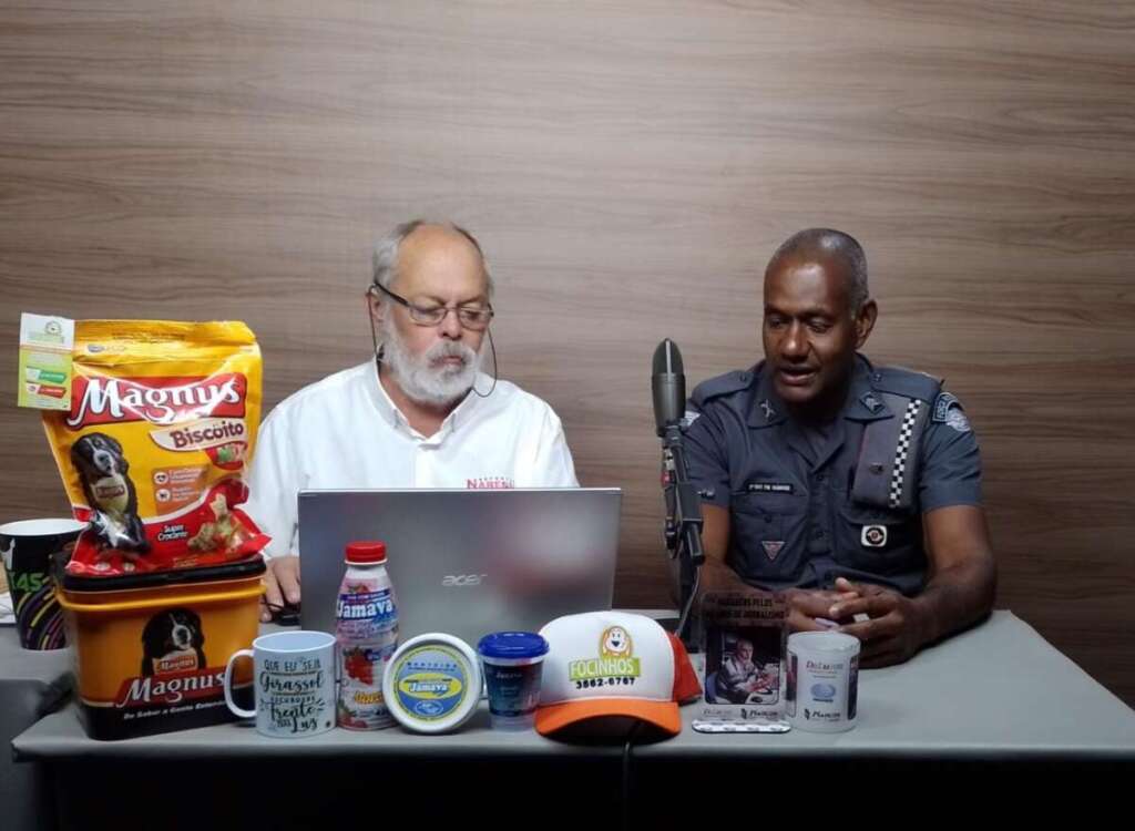 Sargento PM Wandeir participou de programa jornalístico A Voz do Povo 1 Sargento Vandeir