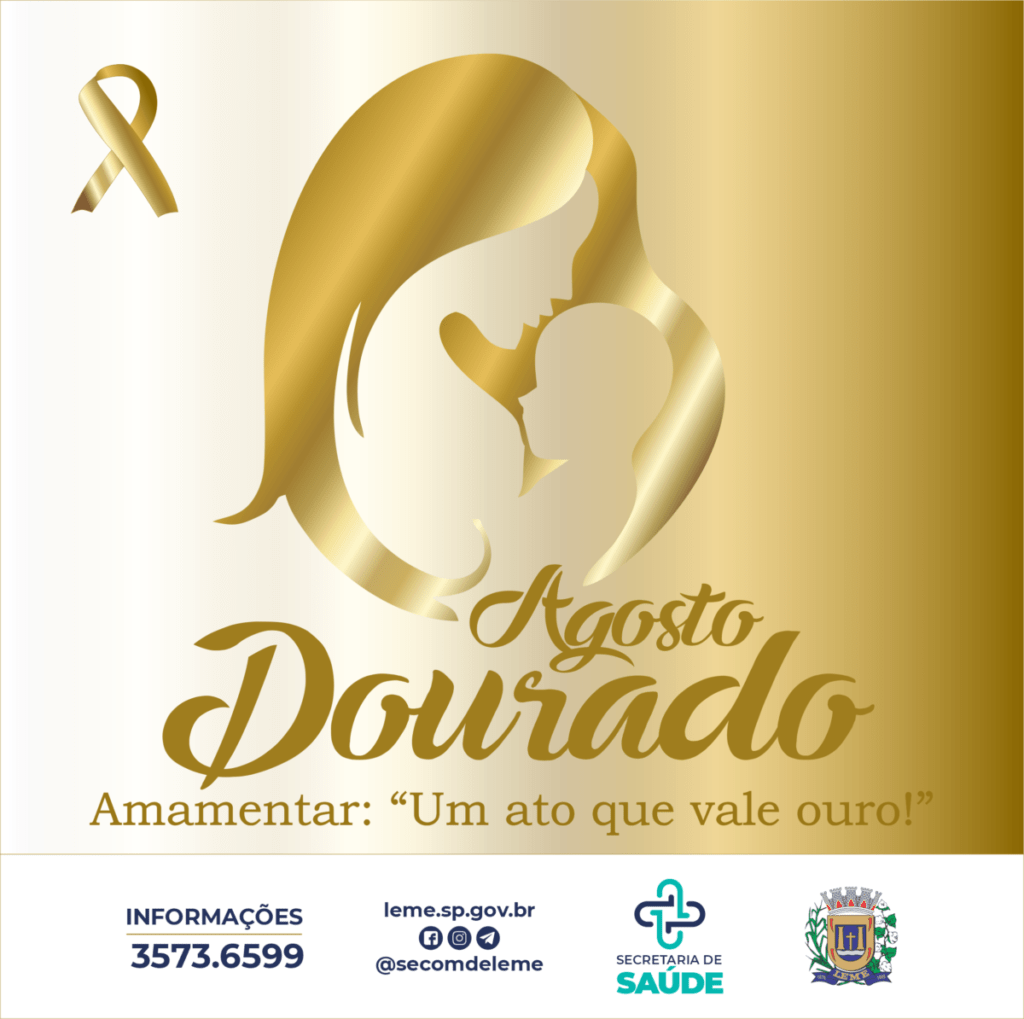 Agosto Dourado incentivo a amamentacao