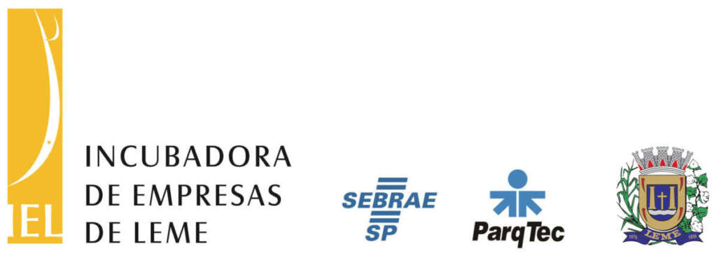 Incubadora logo e parceiros tipografia Sakkal Majalla