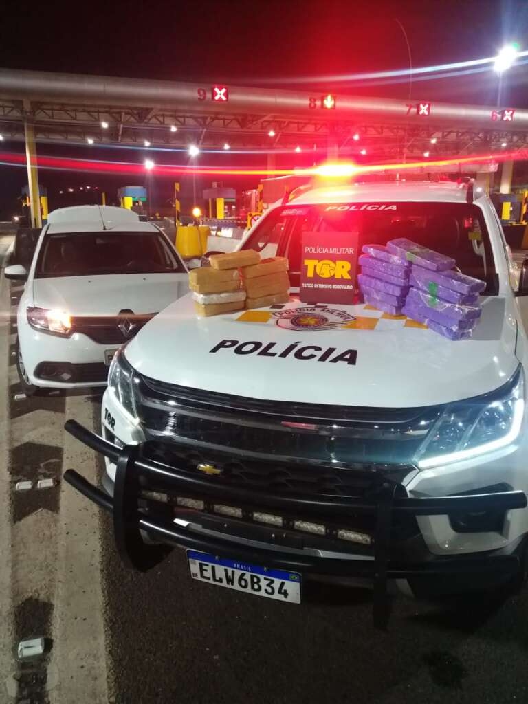 TOR prende homem com "carro cofre" com mais de 10kg de drogas 4 PMRv Leme 3