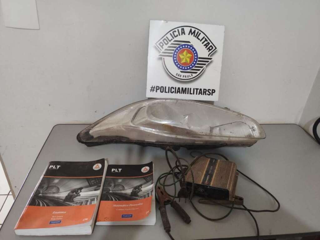 Homem é preso pela PM após furto em imóvel de Fazenda 1 Prisao Batistela