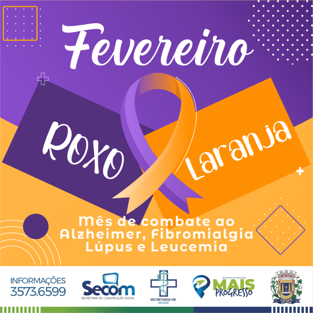 Fevereiro Roxo e Laranja