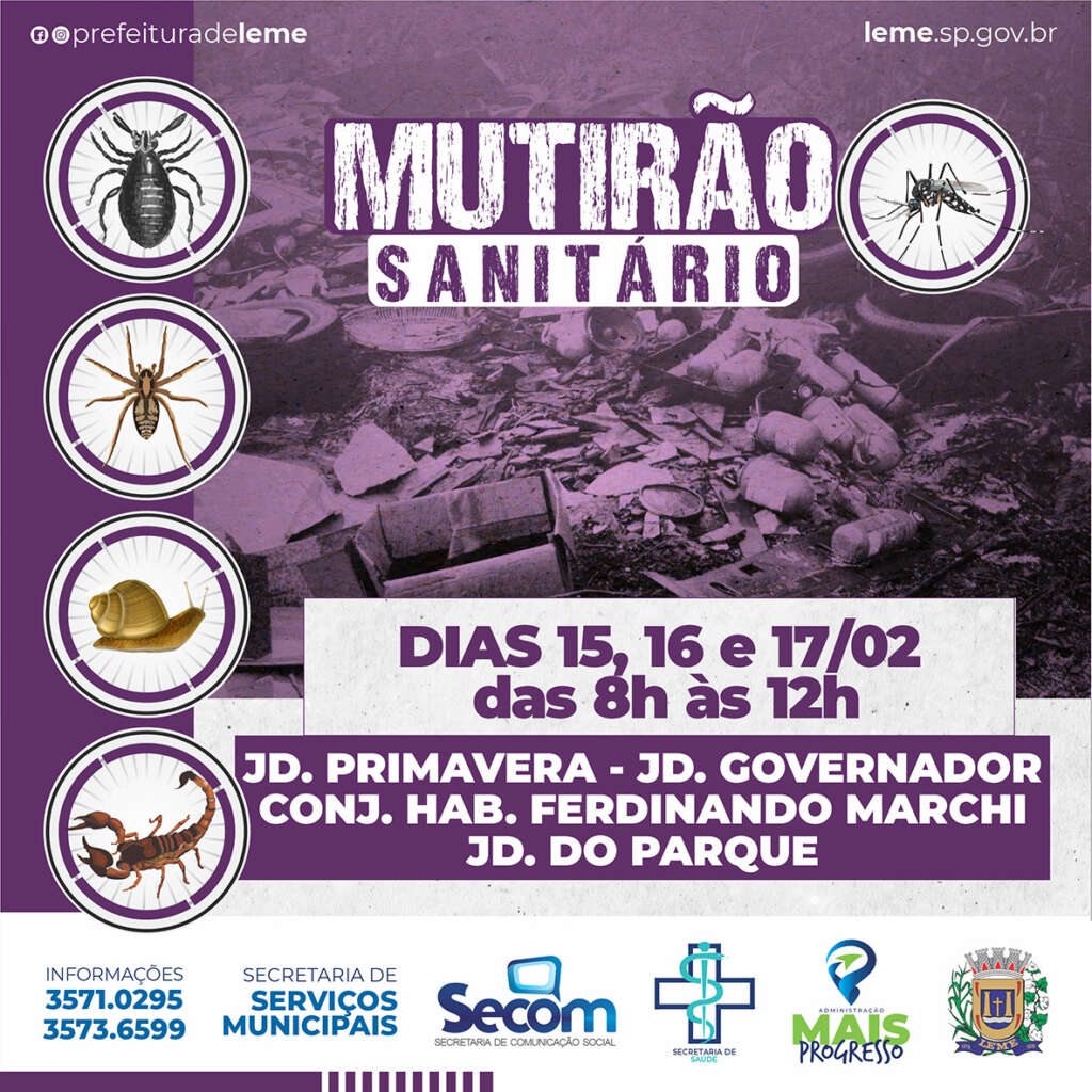 Mutirao Sanitario 1516 E 17 FEV