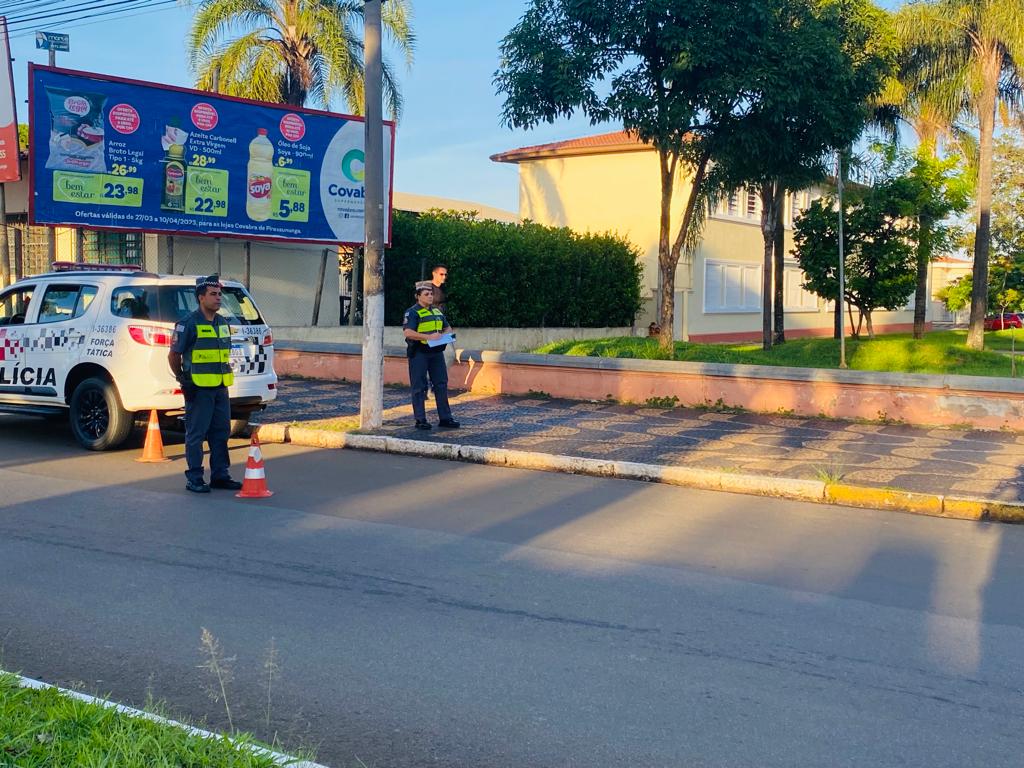 Escolas do município de Pirassununga tiveram policiamento ostensivo nesta quinta-feira 23 pm escola pirassununga 20 abril 21