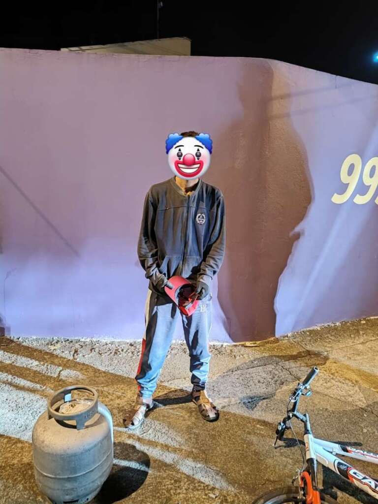 "Bozo" é detido por GCMs durante madrugada com Botijão de Gás 3 WhatsApp Image 2023 07 11 at 06.24.51