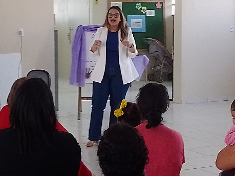 Roda de Conversa debate violência contra a mulher na Vila São Pedro 3 Palestra CRAS 5