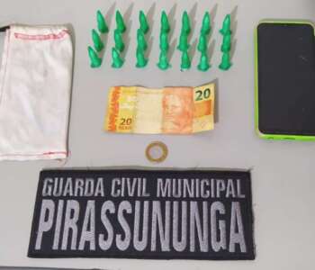 “Quem é caveira, nunca perde o jeito”. Comando e Sub Comando da GCM de Pirassununga prende ‘aviãozinho’ do tráfico