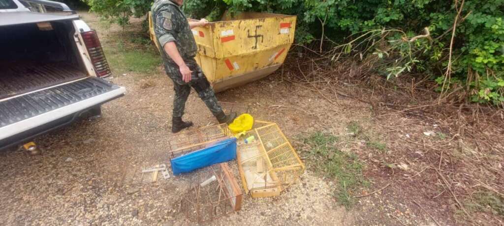 Agência de Inteligência do 5º BPMAmb, leva policiamento ambiental de Pirassununga a soltar pássaros 3 WhatsApp Image 2025 04 30 at 07.07.02