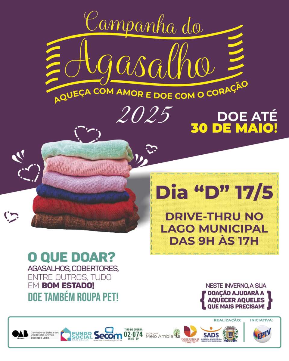 Campanha do Agasalho 2025_dia d