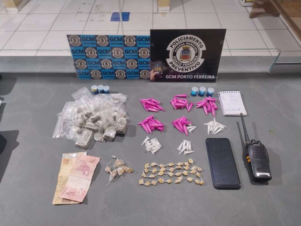 GCM de Porto Ferreira impecável no combate ao tráfico de drogas. Uma mulher e dois homens foram presos, adolescente liberado 3 WhatsApp Image 2025 05 28 at 08.23.09