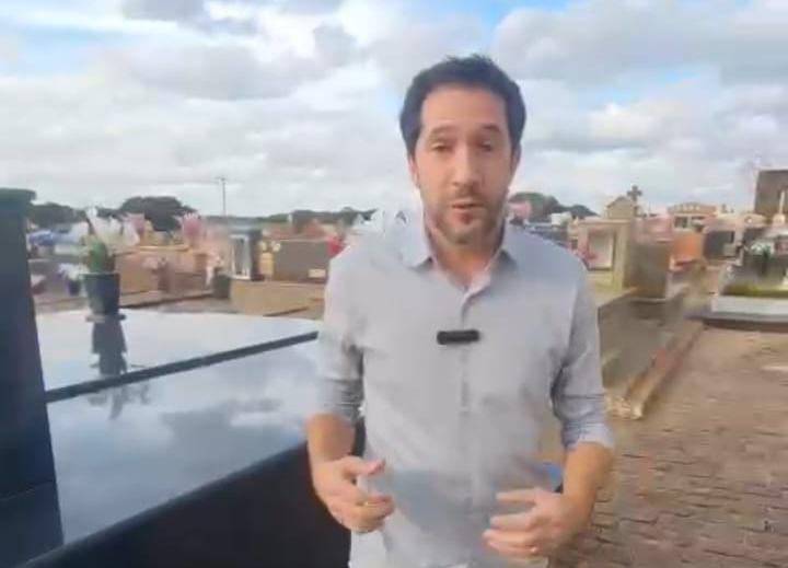 Descalvado. Prefeito Panone realizou obras para tentar evitar ações de criminosos no Cemitério Municipal 1 WhatsApp Image 2025 05 28 at 21.46.49