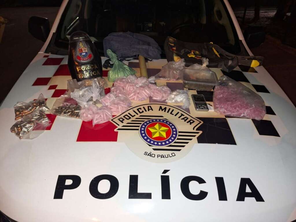 Força Tática de Pirassununga persegue traficante e aprende 1,518 kg de droga e munições .40 1 WhatsApp Image 2025 05 31 at 01.32.44