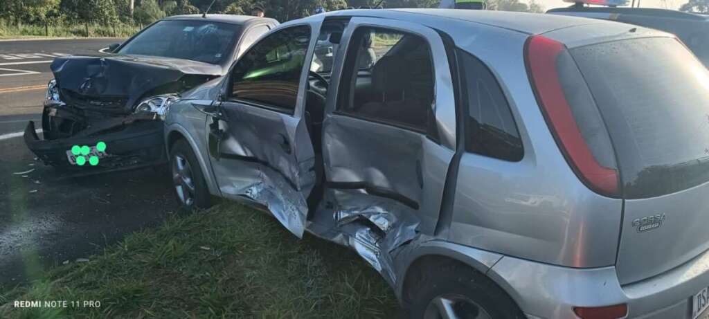 Motorista "corta" rodovia e provoca colisão de danos em ambos veículos na SP-201, acesso ao Cerrado de Emas 1 WhatsApp Image 2025 06 04 at 09.42.16