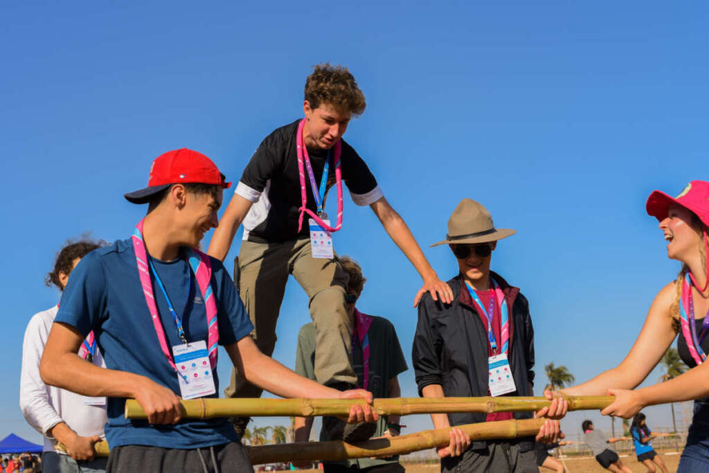 O escotismo toma conta da cidade de leme 1 jamboree camilla 462